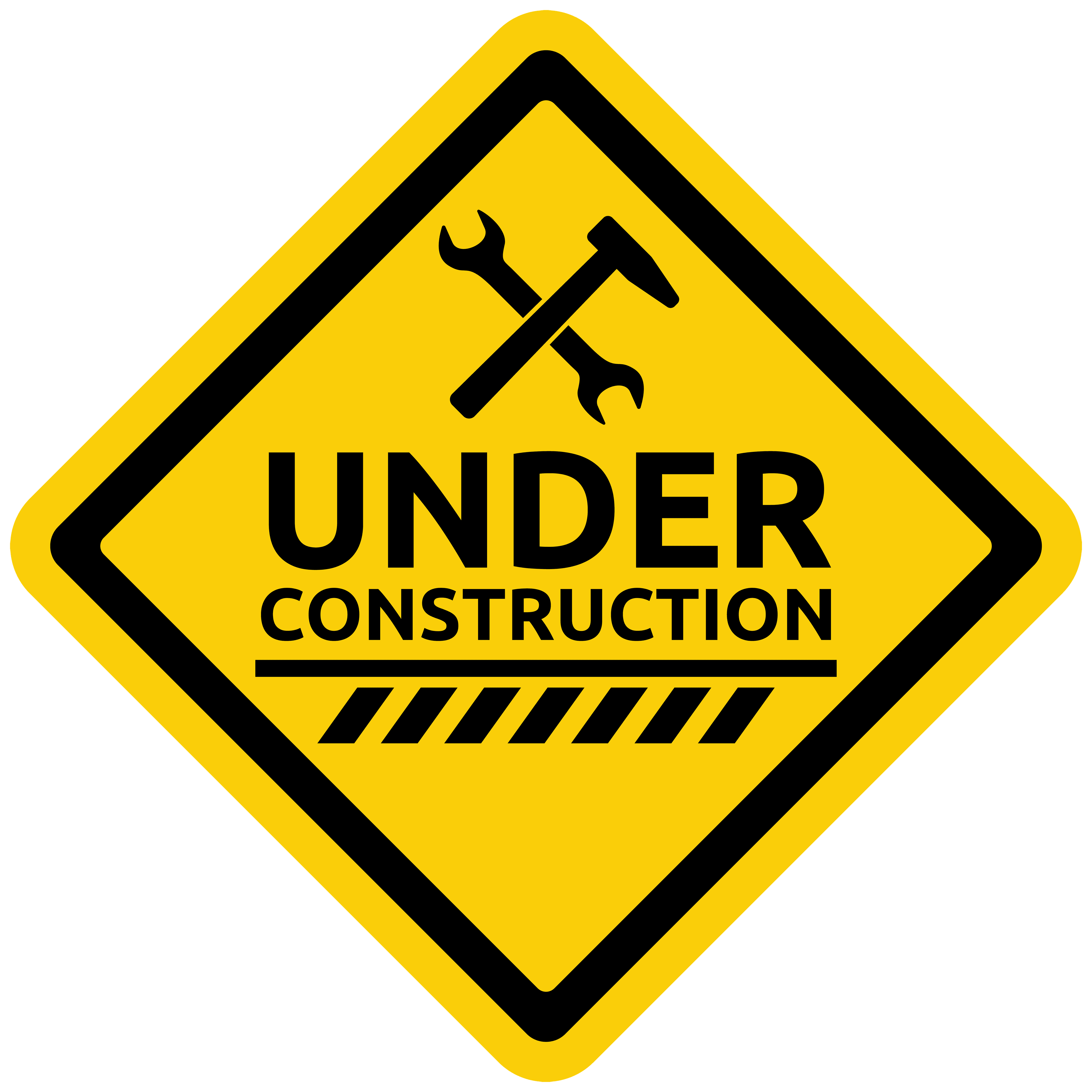 Under construction sign